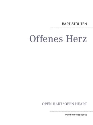 cover image of Offenes Herz